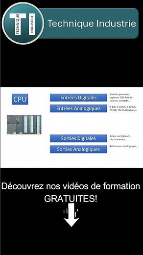 Automate programmable industriel: Découvrez les cours gratuits de Technique Industrie