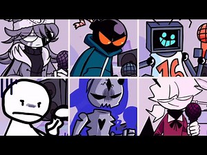 Friday Night Funkin' - Zavodila but everytime it's Ruv turn a Different Skin Mod and Cover is used