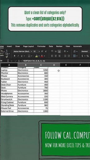 ✅ How to Use the SORT Function with Multiple Columns | Microsoft Excel Tutorial