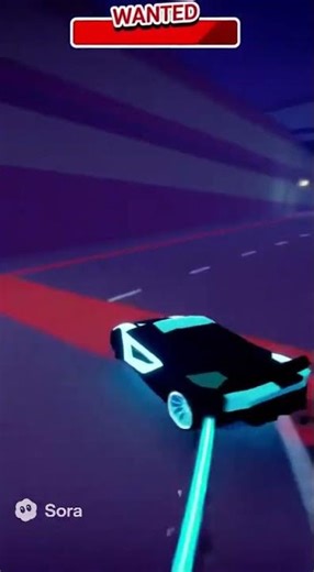Roblox Police Chase 🚓💨 Neon City Getaway! #Roblox #Chase #Wanted