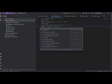 Animation in python first lesson- tkinter