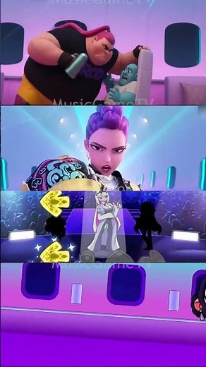 FNF Behind the Scenes: Sprunki Clashes with Fat's Huntr/x - Kpop Demon Slayers #fnf #howitsdone #...