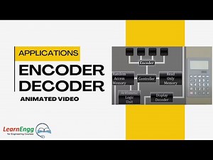 Applications of Encoder and Decoder | Digital Electronics | #LearnEngg #animatedvideos