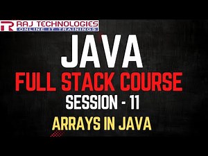 Become a FULL STACK Java MASTER | Java Arrays