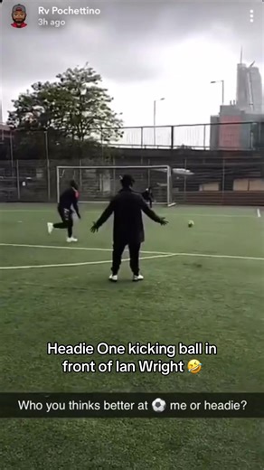 Headie has come a long way 🤣 #football #headieone #headie #ianwright | headie one