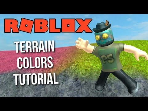 ROBLOX Tutorial - Terrain Material Colors