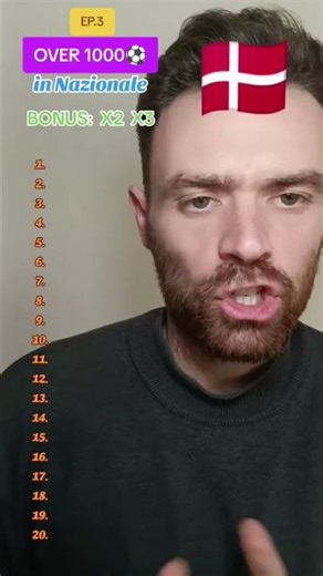 È TORNATA!!!! OVER 1000⚽ in NAZIONALE FUORI ORA 🔥🔥🔥 #sfida #calcio #bandiera #gol