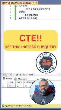 🚀 SQL Trick That Makes Complex Queries Simple | CTE Tutorial #shorts #shortsfeed