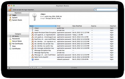 How to manage passwords with Keychain Access