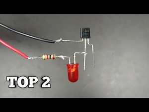 Top 2 Electronics Project With BC547 , Led & C945 - electronics projects
