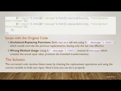 How to Dynamically Replace Certain Words in JavaScript with Inputted Data
