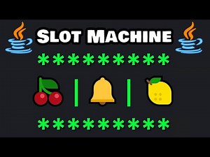 Let's code a Java SLOT MACHINE! 🎰