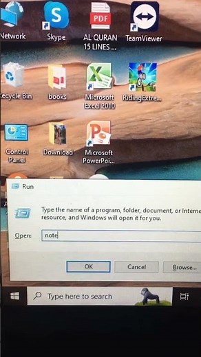 How to open notepad with keyboard shortcut key | Notepad Open Kase Kare #shortcutkeys #computer