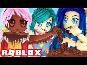 I'M SO HUNGRY! Roblox Chocolate Factory Tycoon!