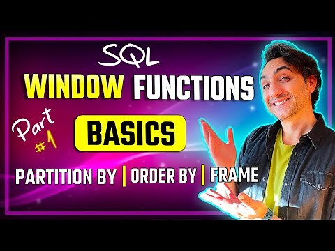 SQL Window Functions Basics (Visually Explained) | PARTITION BY, ORDER BY, FRAME | #SQL Course 22