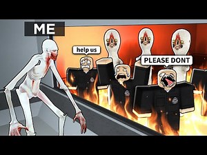 Becoming an SCP to TROLL noobs.. (Roblox SCP Area 02)