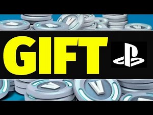 How to Gift in Fortnite - Playstation | PS5 | Giveaway
