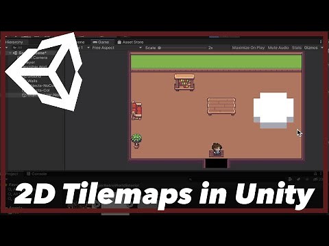 Creating 2D Tilemap RPG Levels in Unity - Tutorial for Beginners