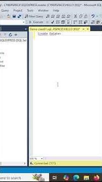 How to Create Database in Sql Server #sql #sqlserver #mysql #database @letsstudyexam16