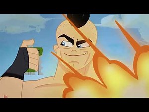 DC Superhero Girls- Aqualad Muscle Growth+ age progression