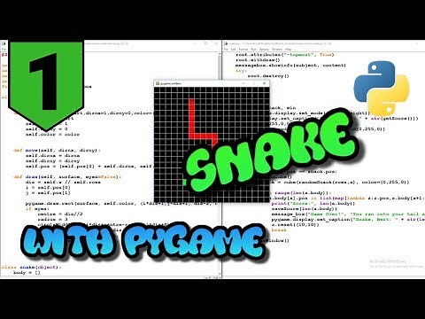 Snake Pygame Tutorial #1