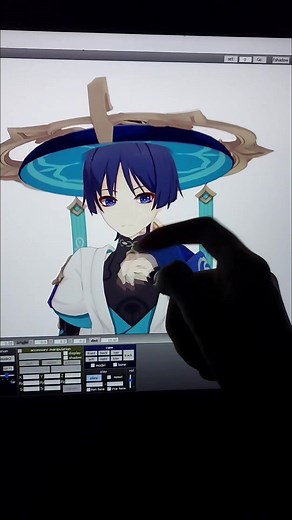 Manashiku Genshin Shader MMD Dance | Wanderer Scaramouche 4K Motion