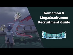 Gomamon & MegaSeadramon Recruitment Guide - Digimon World Next Order - 100% Walkthrough Guide 40