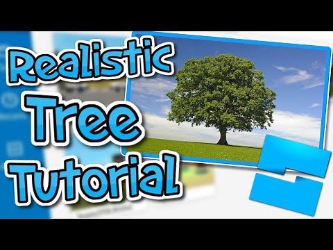 How to make a realistic tree in Roblox Studio