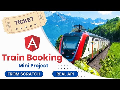 Train Ticket Booking App In Angular | Angular Projects | Angular 17 Projects