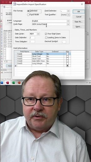 How to Customize Your Import Specifications in Microsoft Access