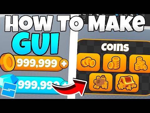 How To Make GUI | Roblox Studio