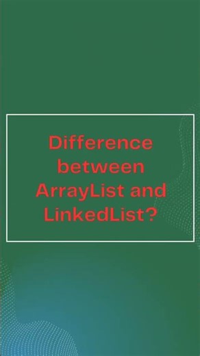 ArrayList vs LinkedList in Java #codetips #coding #java #codingshorts #shorts #programming