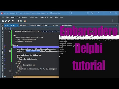 Embarcadero Delphi tutorial - July 2022 - 6e0accc9