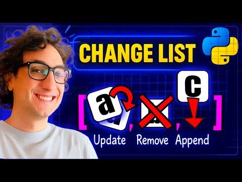 How to Add, Remove, and Update Lists in Python (Visually Explained) | #Python Course 27