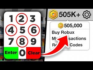 Enter This Code For FREE ROBUX in Roblox.. (2025)