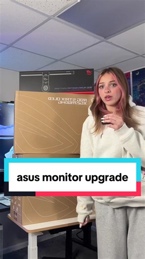 My setup just got a major upgrade... #Lindseyszn #Techtok #techbaddie #asusrog #asus @ASUS North America @ASUS