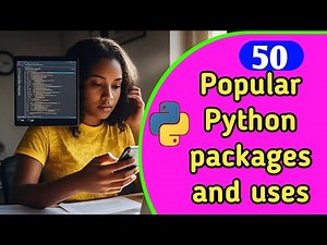 50 popular Python packages and their uses