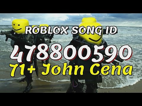 71+ John Cena Roblox Song IDs/Codes