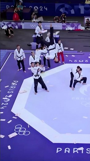 World Taekwondo Demonstration Team at Paris 2024 Olympic Games - Grand Palais