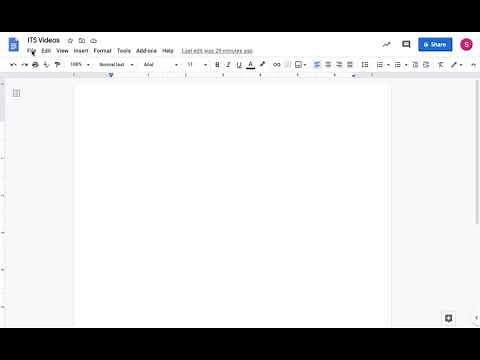 How to Download a Google Doc