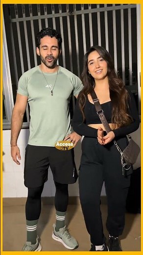 Ashnoor Kaur Met Abhishek Bajaj Seen Together At Bigg Boss 19