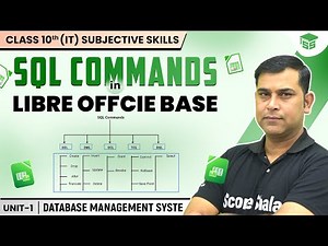 Class 10th SQL commands in LibreOffice | DataBase Management System | Information Technology
