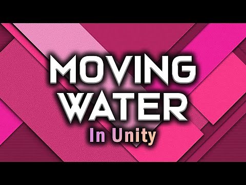 How to make Amazing Water Flowing Effect in Unity Water Texture and Refractive Script