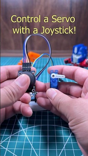 Joystick-Controlled Servo with Arduino Nano | KitKraft Robotics Project