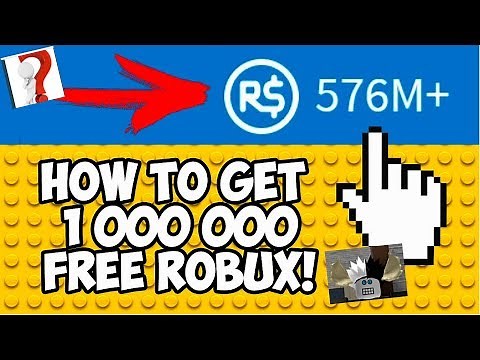 How To Get 1000000 Free Robux on Roblox!