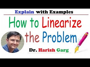 How to Linearize the Programming Problem