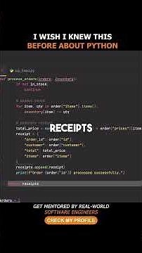 I wish I knew this about Python sooner!