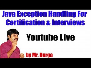 String, StringBuffer & StringBuilder for JAVA Certification & Interviews by Durga Sir