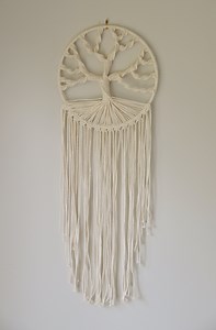 Macramé Tree of Life — emily could make that