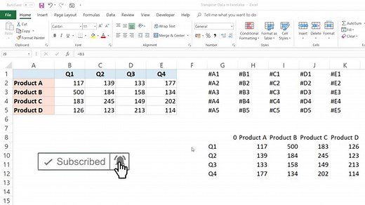 How to Transpose Data in Excel (Step-by-Step Guide)